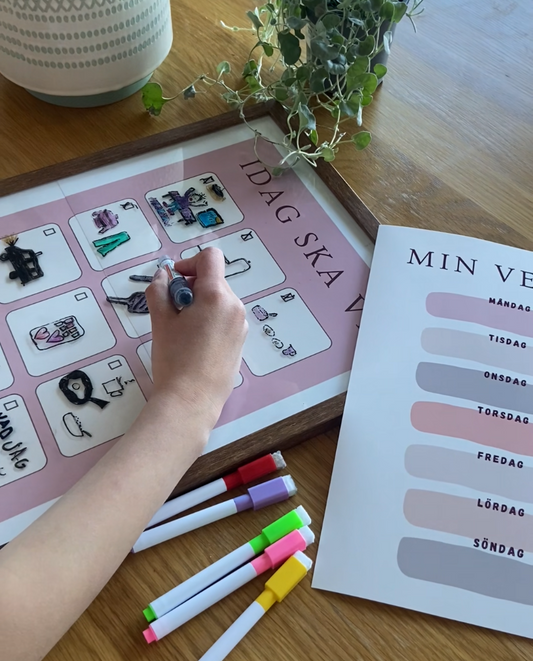 Rutinkit för barn – lugnare morgnar och tydligare vardagar