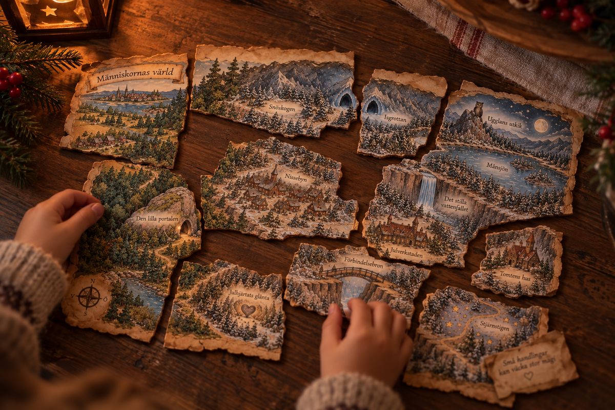 Adventsäventyret – Jakten på de försvunna kartbitarna