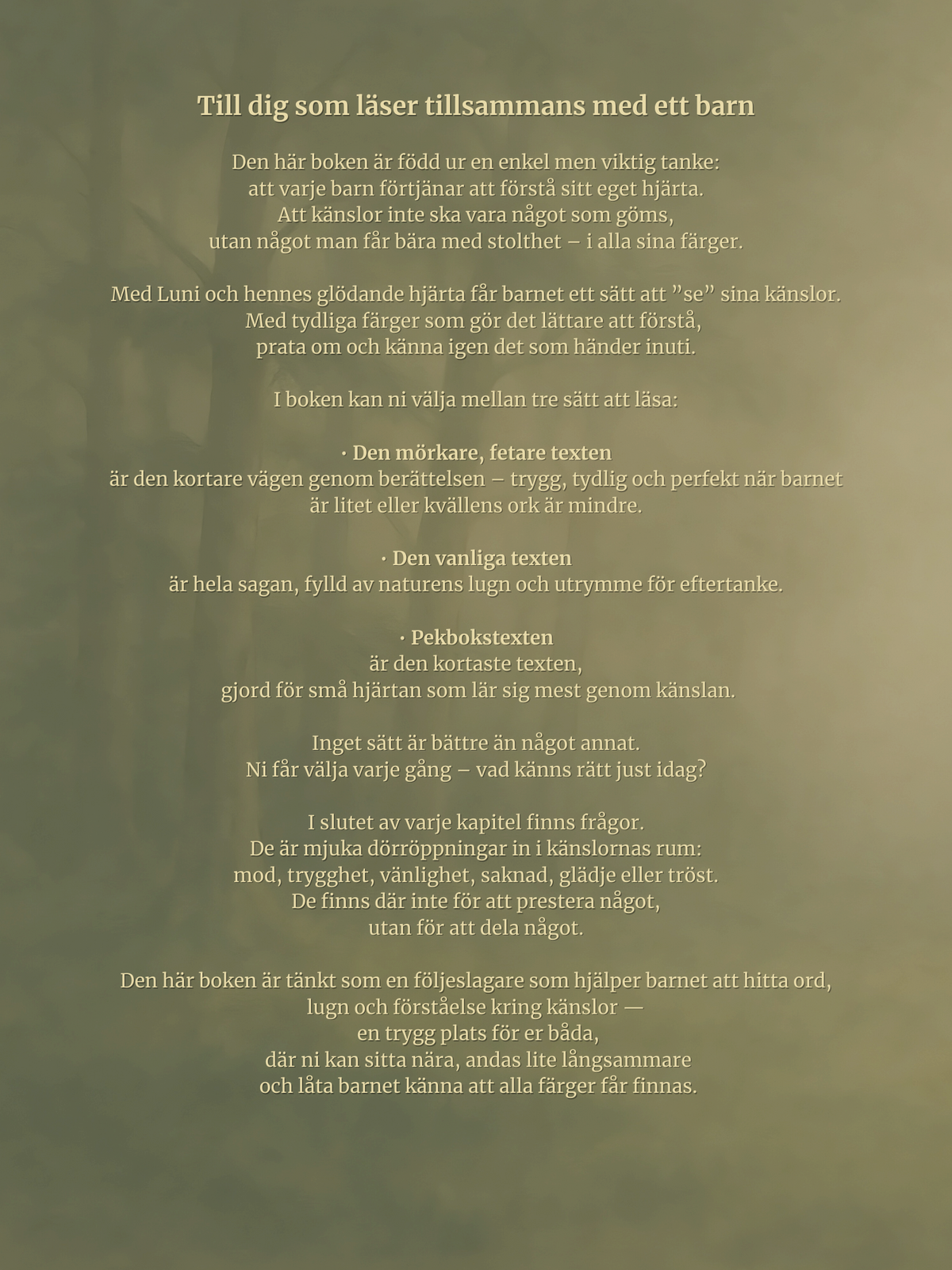 Boken - Luni och hjärtats alla färger